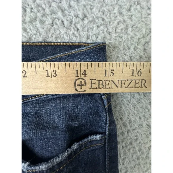 Judy Blue Jeans Womens 9/29 Dark Blue Denim Handsand Ultra Soft Rayon USA - Picture 7 of 11